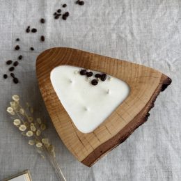 Rustic Birch Wood candle