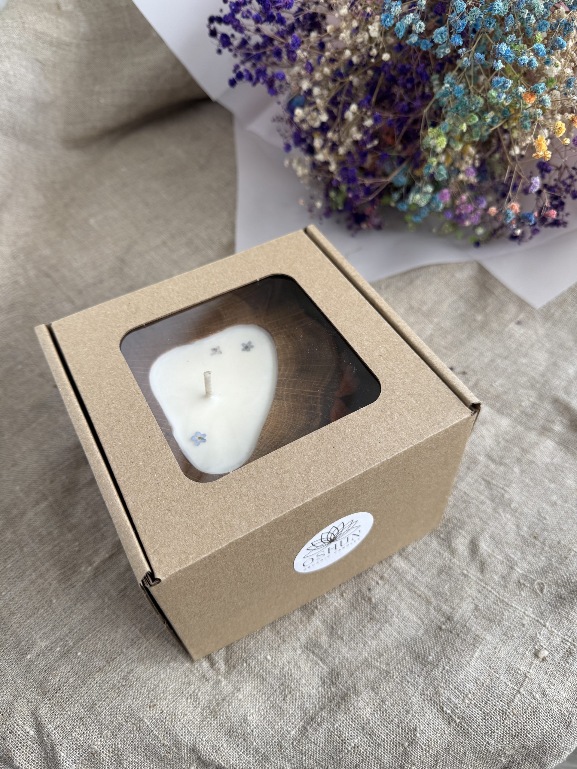 Blooming Wood Candle - Image 4
