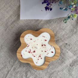 Blossom Wooden Candle
